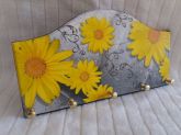 Porta Chaves M (Floral Amarelo)